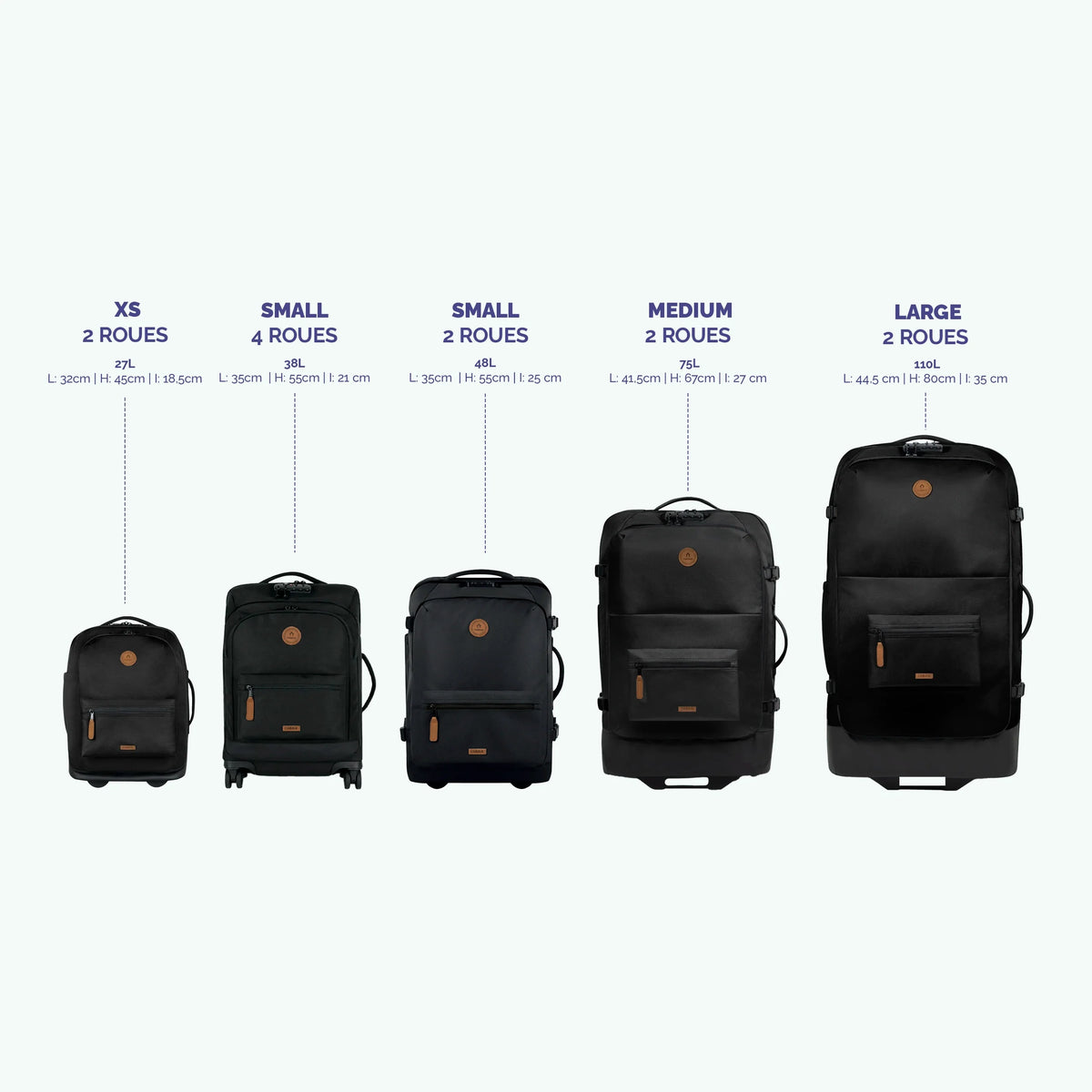 Valise souple 4 roues Small Reykjavik
